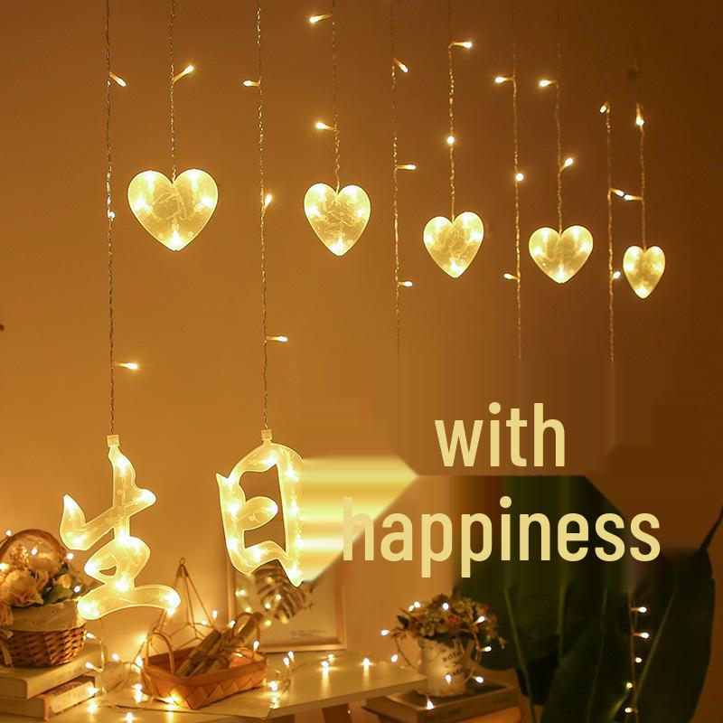 

Colorful LED Letter Lights for Birthday Parties and Courtyards - LOVE Design 220V Plug-in теплый белый