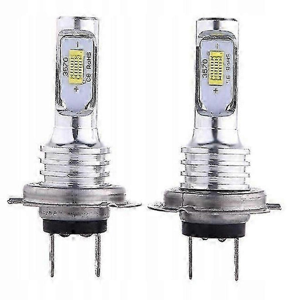 2pcs H7 Led Bulbs Very Powerful 8000lm Canbus 6500k-jinmu3
