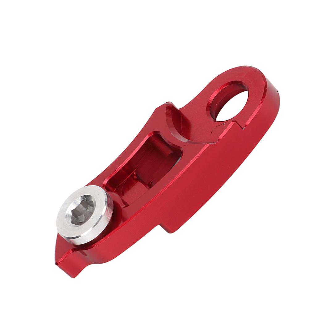 Mountain Bike Frame Gear Tail Hook Extender Aluminum Alloy Bike Accessory Compatible with 34‑52T Large Flywheel Red