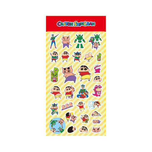 Toshin Pack Crayon Shin-chan Pukupuku Stickers (Hero) KS-SE021