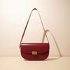 Niche Design Underarm Bag Retro Saddle Bag High-quality Leather One-shoulder Crossbody Bag