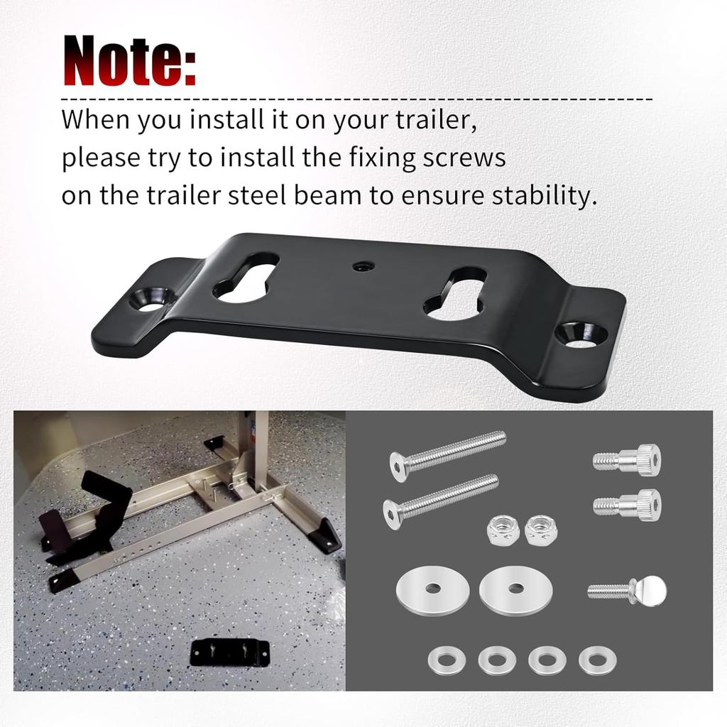 XJJ Trailer-Stop Adapter Kit Compatible with Pit-Stop Condor TK-3000 Can quickly connect or disassemble your motorcycle bracket.