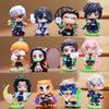 In Stock Demon Slayer Kimetsu No Yaiba Cute And Charming Blind Box Full Character PVC Model Playthings Figure Desktop Ornaments Collectible Gifts