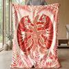 Tiger Family in Jungle 8 Theme blanket Lightweight Warm Flannel Blanket Decorative Throw Blanket for Home Decoration