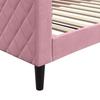 Daybed Pink 100x200 cm Velvet