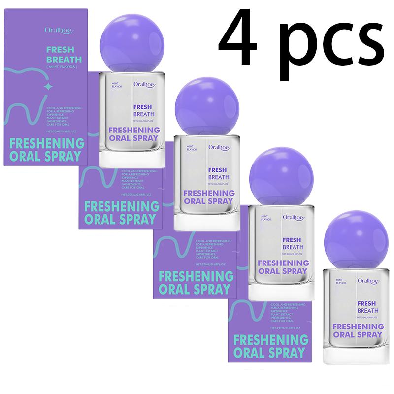Oralhoe Munnfriskhetsspray Frisk, oppfriskende og langvarig bærbar og praktisk for å redusere dårlig ånde rengjøring