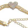 Rhinestone waist chain - women's european and american trendy versatile rhinestone inlaid metal chain decorative slim belt