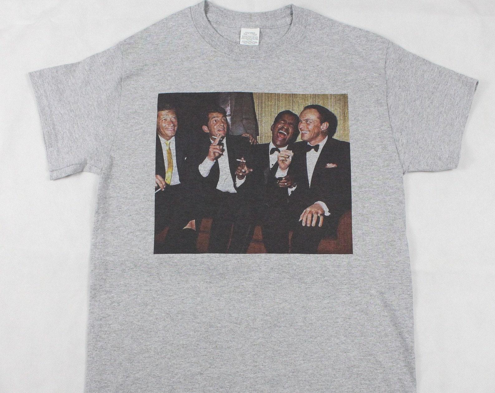 The Rat Pack Grey T-Shirt sizes available S-3XL 4XL