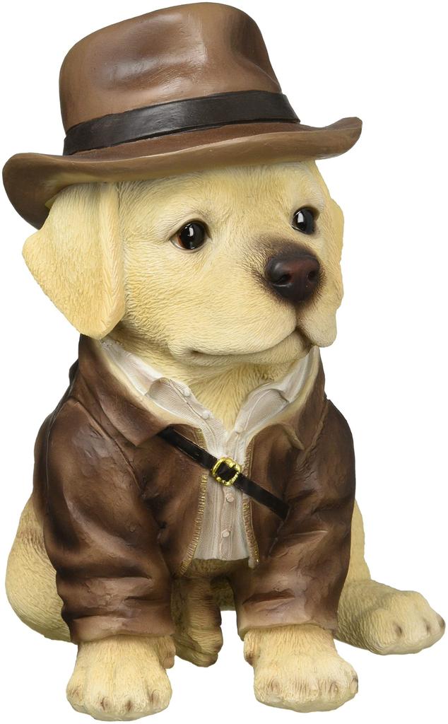 Toyosekiso Objet Dog OrnamentLabrador Retriever 10.5 x 12 x 16.5 cm 14261