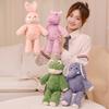 Small Elephant Rabbit Doll Plush Toy Frog Hippo Doll Girl Soothing Ragdoll Valentine's Day Gift