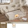 Three-Sided Baby Sofa Rail and Crawling Mat for Indoor Play