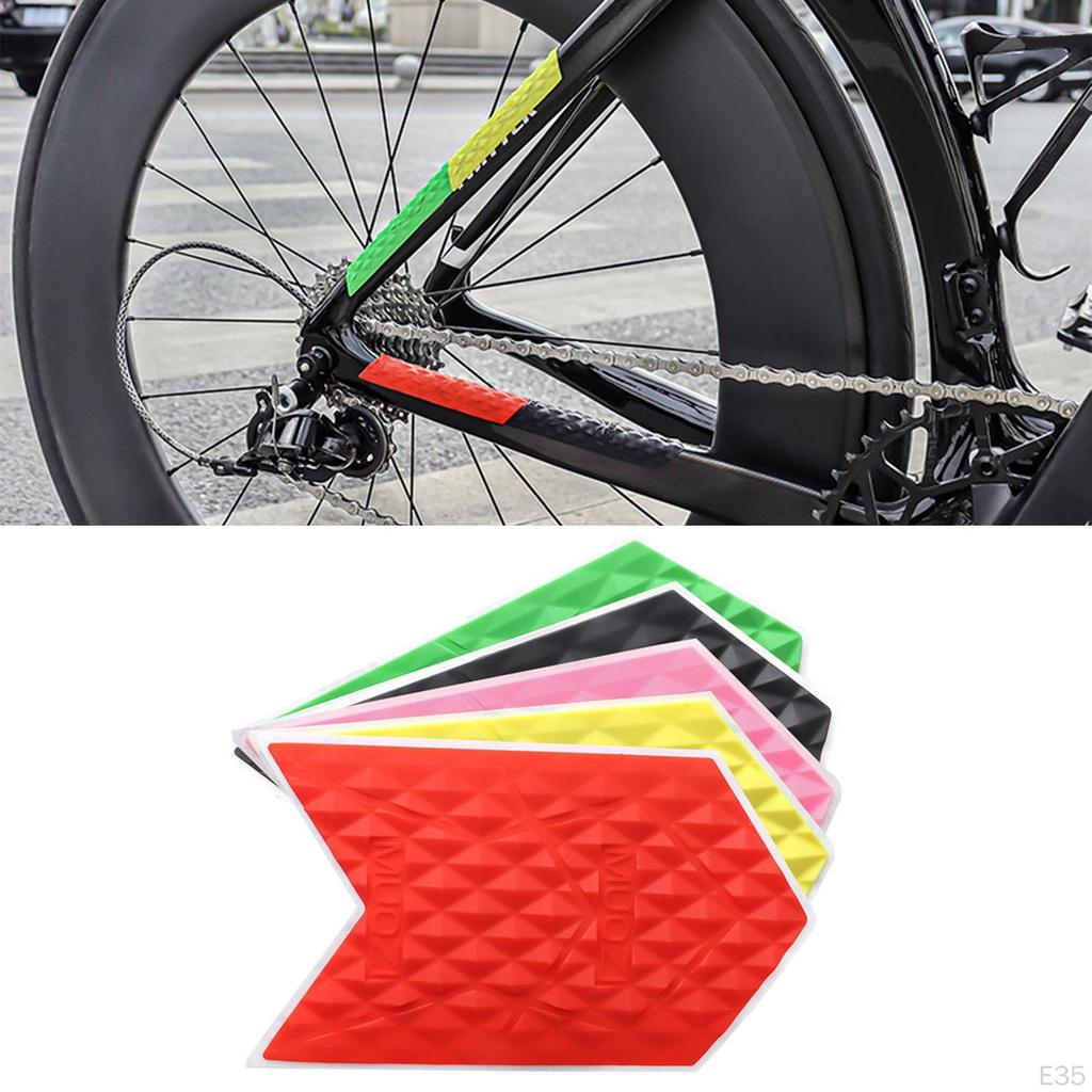 5pcs Bike Sticker Anti Scratch Tape Decal Chain Protective for Bicycle