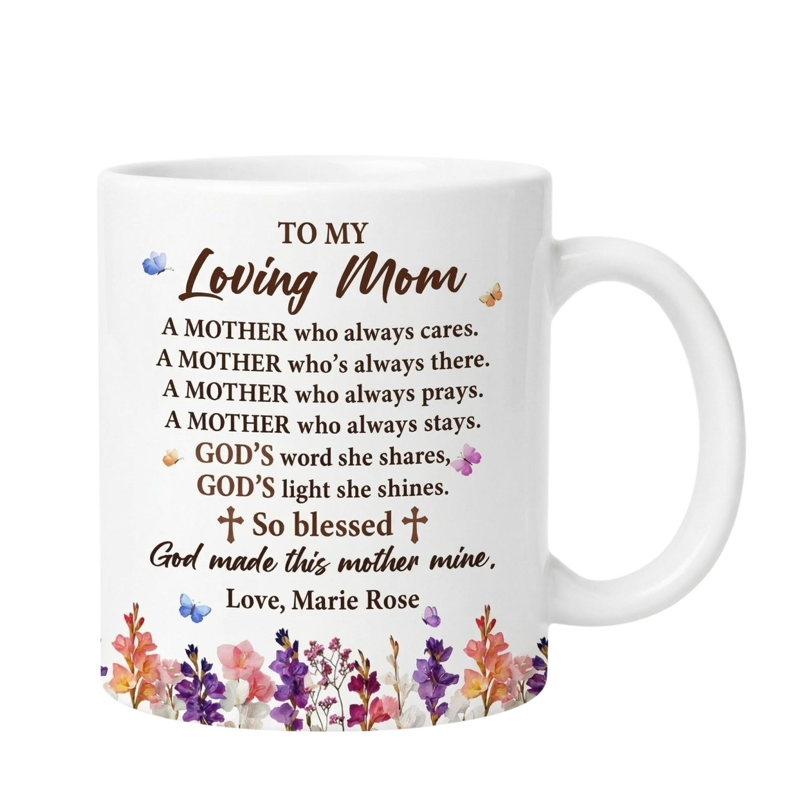 Creative, Personalized, My -Mom Personalized Mug, Interesting, Portable, Practical Cup To Give As A Gift To MOM