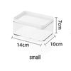 Extra Long 40cm Transparent Narrow Storage Box, 15cm Wide, Waterproof Drawer Organizer