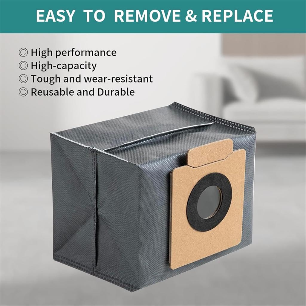 12PCS for Eufy X10 Pro Omni Robot Vacuums Cleaner Replacement Parts Dust Bag Washable Mop Cloth HEPA Filter