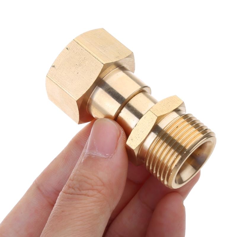 2 Pcs M22 14mm Connection Quickly Connect Pressure Washer Adapter Fitting