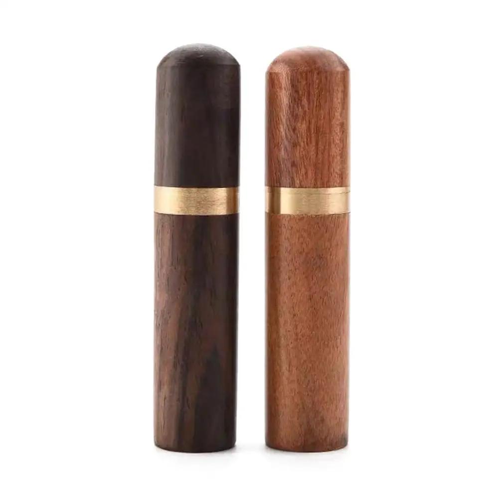 Tragbare Holz-Zahnstocher-Aufbewahrungsbox Halter Reise Wohnzimmer Eimer Etui Zimmer Zahnstocher Zahnstocher Dropshipping Spender Mini U4T8