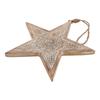 Hill Interiors Wooden Star Hanging Decoration