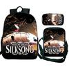 Hollow Knight 2 Silksong Backpack Teenagers Hornet Fridge Magnet Rucksack Shoulder Bag Pencil Case School Backpacks