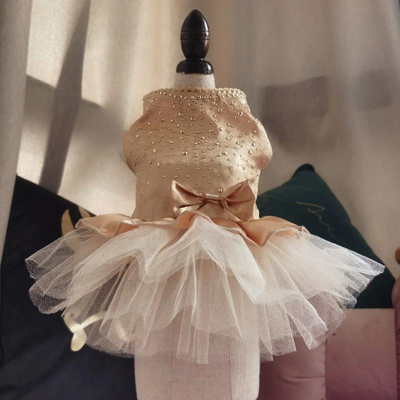 

Летнее платье для собак, кружевная юбка для кошек, одежда для домашних животных, юбка из тюля для чихуахуа, одежда для щенков и кошек, одежда для принцесс, милая одежда для щенков, аксессуары для собак XS