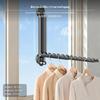 2Pack Suction Holder Foldable Clothes Drying Rack, Installationfree, Expandable Discreet Indoor