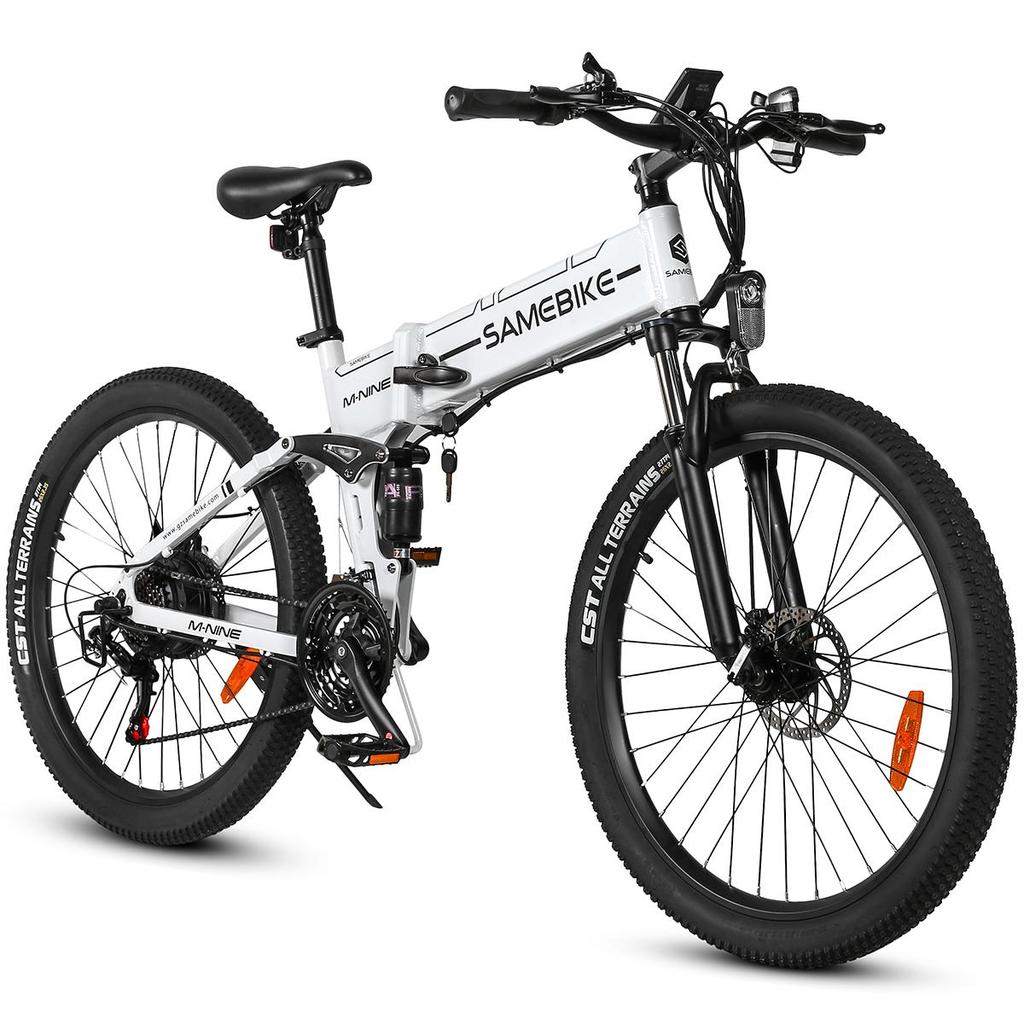 SAMEBIKE Bici Elettrica Pieghevole LO26-II-FT-YD 26" Batteria 48V14AH Motore 900W Freno a Disco Idraulico