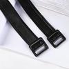Women's Soft Leather Windbreaker Cuffs with Straps - Lace-Up, Decorative Cloth Accessory
