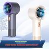 T13 Mini Handheld Bladeless Fan with Digital Display and Cold Compress, USB Charged