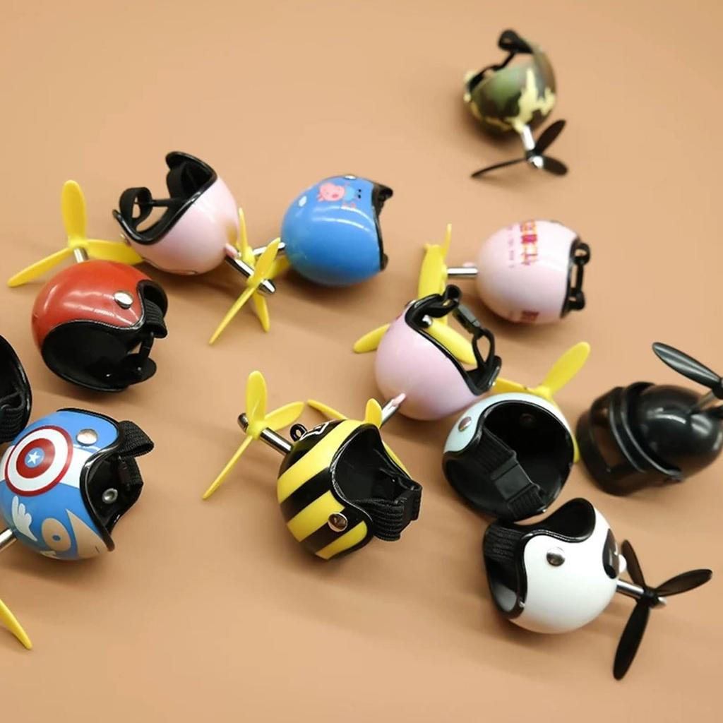 Helmet Propeller Bicycle Yellow Duck Bamboo Dragonfly Helmet Duck Propeller