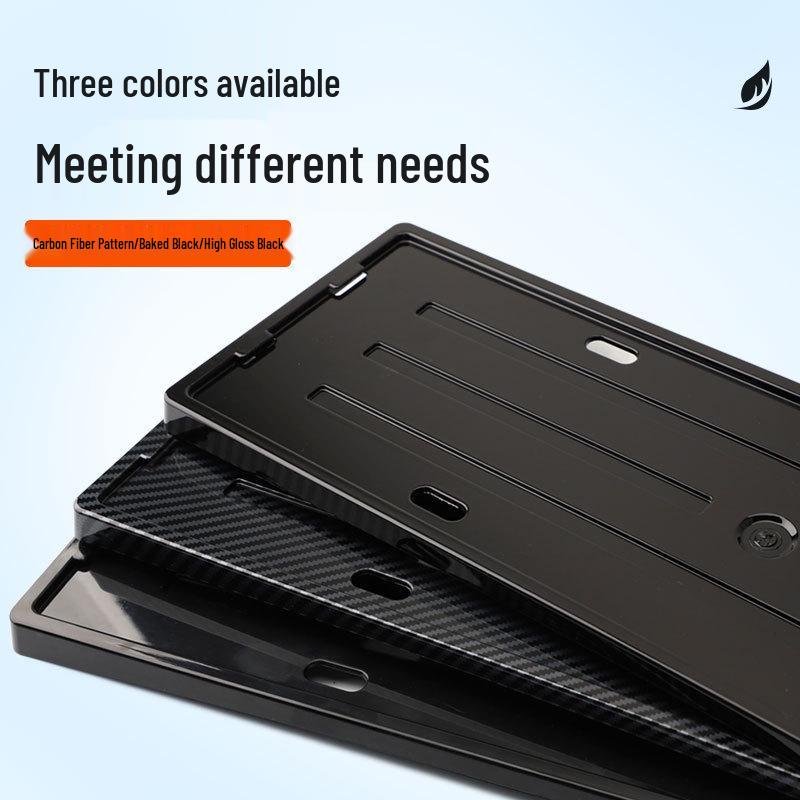 2024 BYD Yuan UP Full-Edge License Plate Frame for New Green Plates