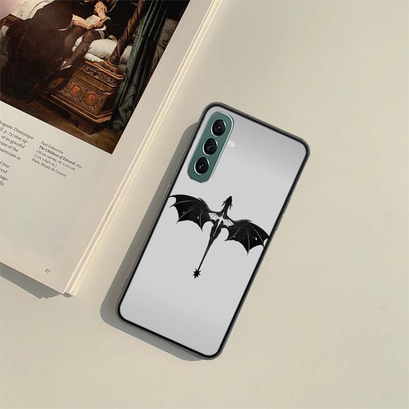 F-Fourth W-Wing Dragon Phone Case for Samsung A54 A14 A24 A34 A17 A37 A57 A55 A35 A25 A15 A07 A05S A04S A12 A22 A32 A52S A72 Gal