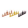 Miniatur-Weinglas und Flaschen-Set 1:12 Maßstab Puppenhaus Zubehör Transparent Mini Barware Modell Für Puppenhaus Bar Dekoration