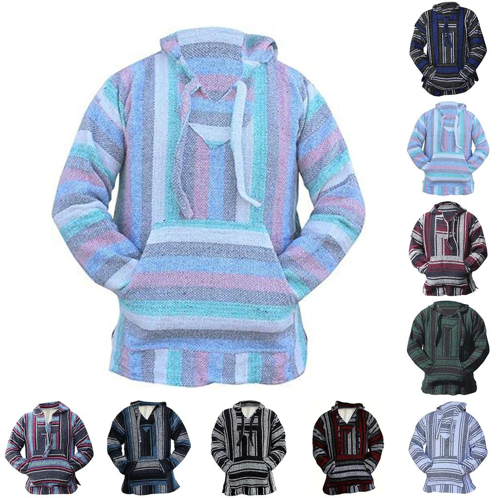 Men's  Tribal Style  Comfort  Hooded Hood  Long Sleeves  Hoodie