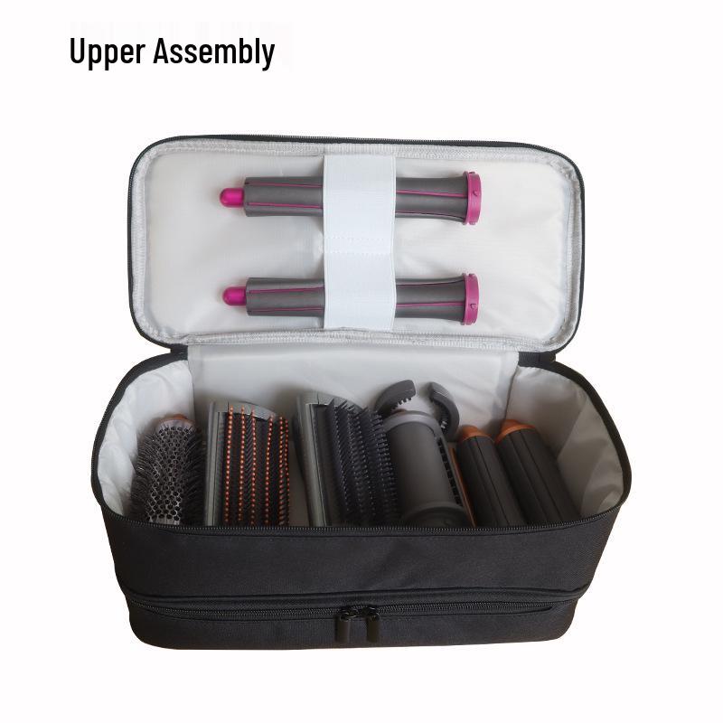 Dyson/Shark Hair Dryer & Curling Iron Double-Layer Storage Bag