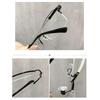 Metal Neutral Optical Finished Anti Blue Light Glasses Ultra Light Protective Eyeglass Lenses Elastic Eyeglass Frame
