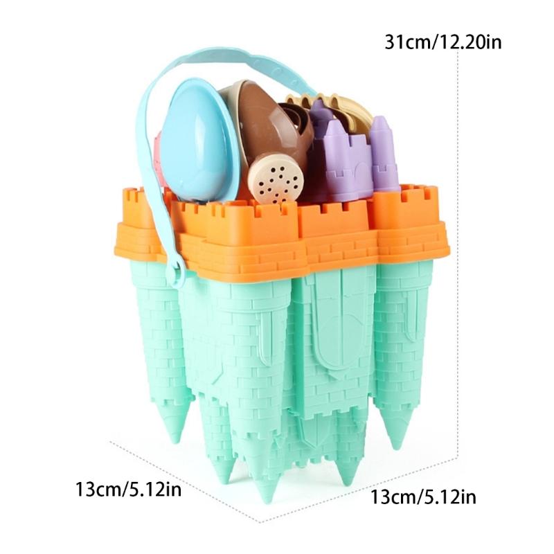 Colorful Sand Bucket Spade Baby Birthday Gifts Baby Sand Toy Shovel for Beach Kids Sand Games Tool Kids Beach