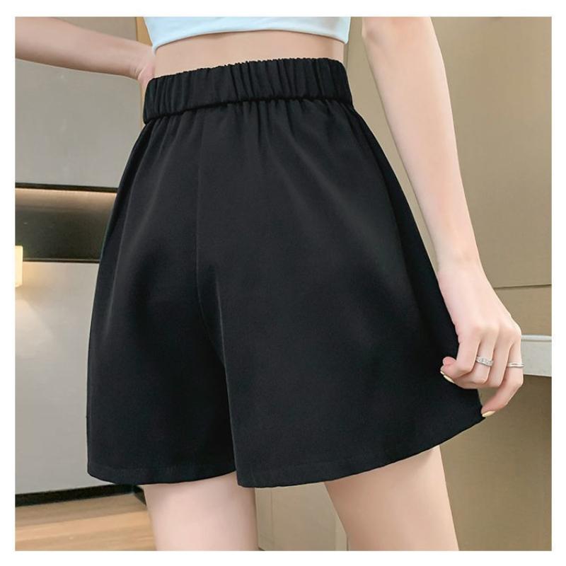 Pleated Skirt Trousers Trendy Plus Size Women's Wear Versatile Slimming Shorts Skirts Autumn Winter High-Waisted Corduroy A-Line
