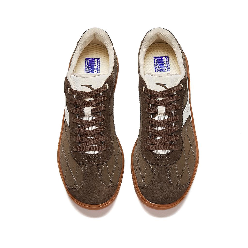 Anta TT Shoe Series Vintage Thin Sole Trendy Training Autumn Winter Commuting Versatile Wear Resistant Lightweight Non Slip Skate Shoes 912618002-4