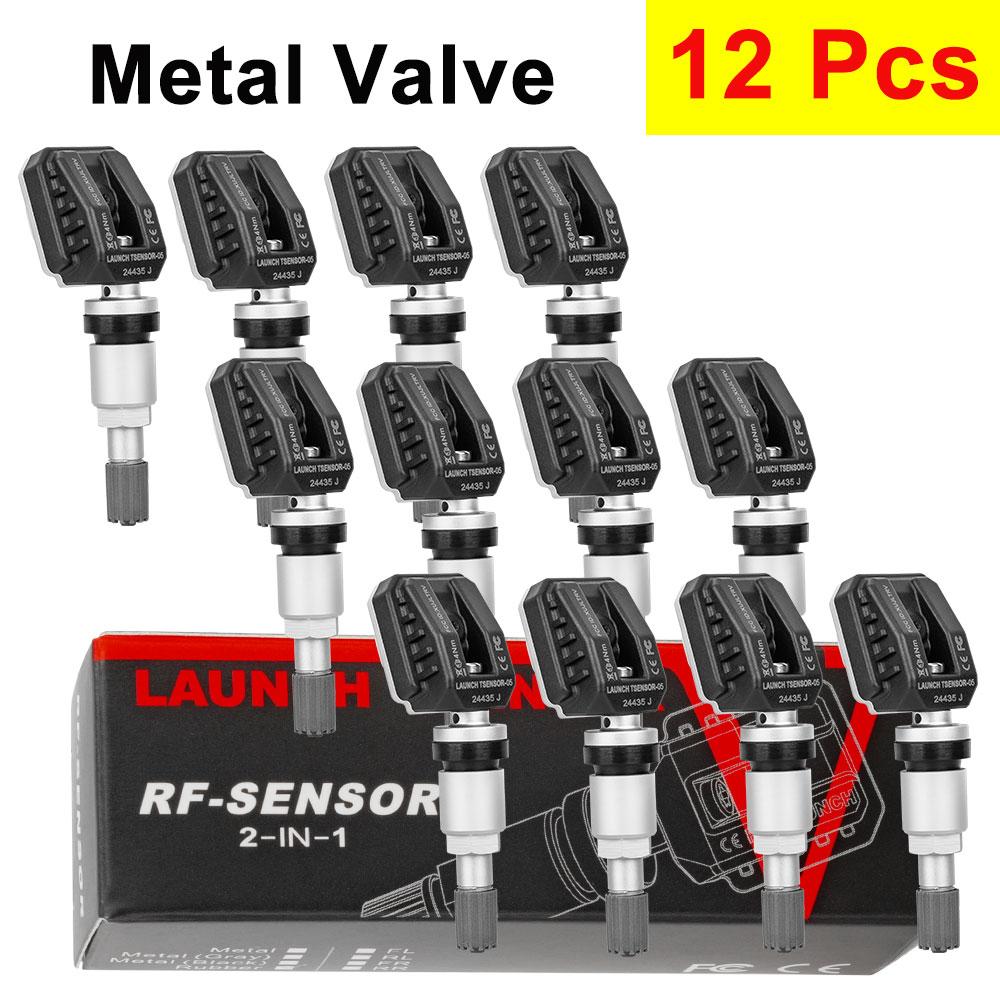 2025 ЗАПУСК X431 TSENSOR-05 TPMS Датчик 315 МГц/433 МГц TPMS Датчик Инструмент для ремонта шин 100% Программируемый Датчик шины Работает с X431 315MHz 433MHz