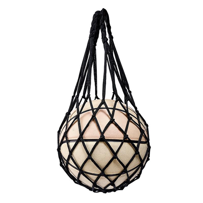 Football Net Bag Nylon Bold Storage Single Ball Carry Portable Equipment Outdoor Sports Soccer Basketball Volleyball