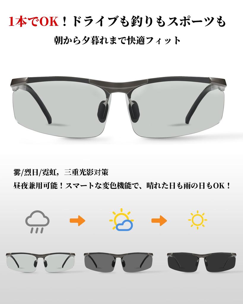 Polarized Photochromic Sports Photochromic UV Road Bike Sunglasses [Erisea] Sunglasses, Sunglasses, Men's, Women's, Unisex, Sunglasses, UV400,