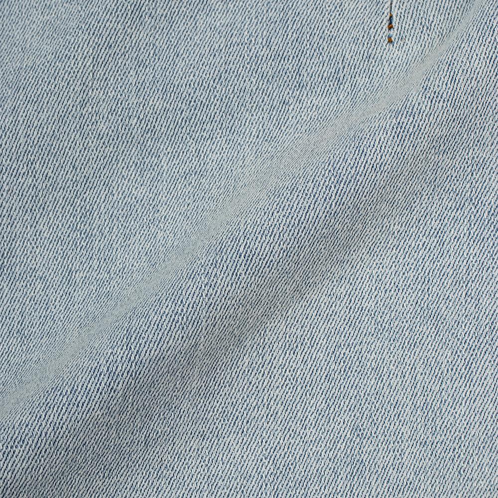 Moa Culotte Denim Mini Skirt (Light Jean Blue)