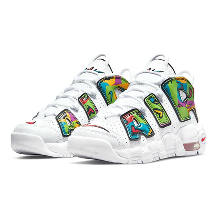Nike Air More Uptempo Peace, Love, Swoosh GS DM8155-100