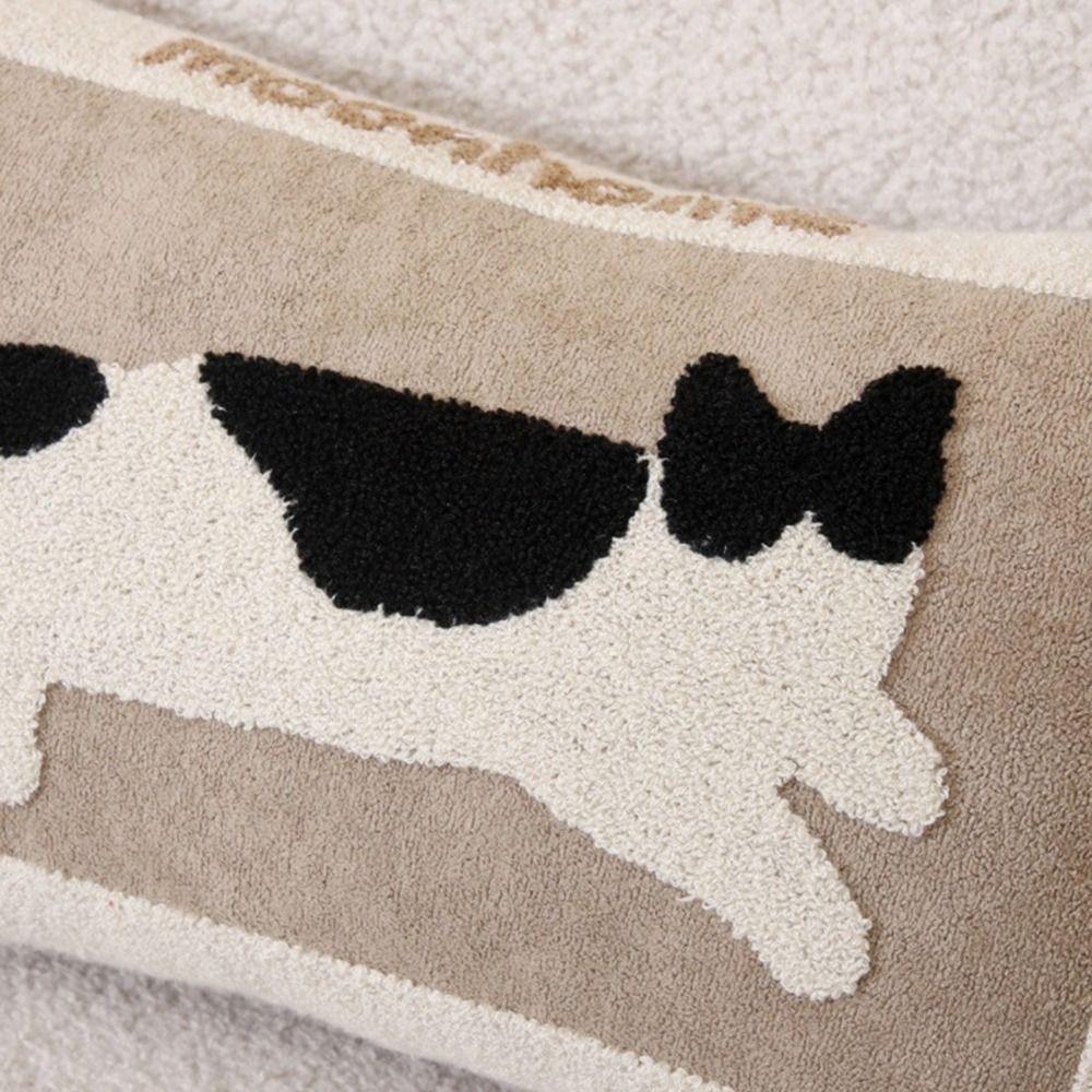 Embroidery Design Animal Pillow Cover Nordic Style Sofa Cushion Pillow For Sofa