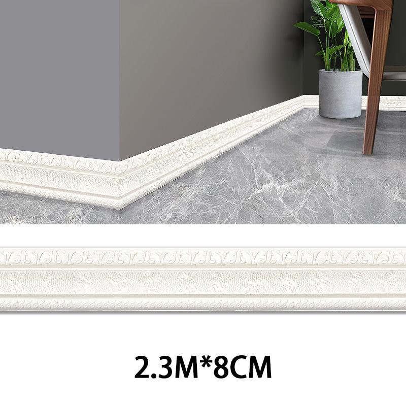 Waterproof And Impact-Resistant Edge Banding For Background Walls Living Room Decorations, And Wall Stickers
