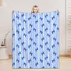 Personalized Blanket For Boys Girls - 4 Sizes And 30 Plus Colors Custom Bow Blanket Gifts for Relatives And Friends