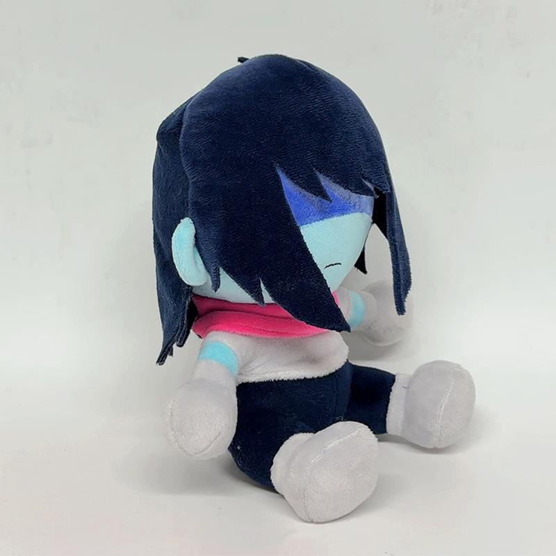 22cm Deltarune Kris Plush Toy Cute Game Character Soft Stuffed Doll Kids Birthday Gift