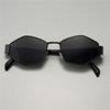 2PCS Vintage Punk Style Sunglasses Men Retro Round Metal Frame Women Sun Glasses Fashion Eyewear