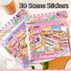 Creative 3D Sticker Book PET Mini Landscape Sticker New Pocket Sticker Book  DIY Activity
