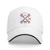 Cappello Sandwich Simbolo Assiro Adulto, Cappellino Estivo con Bandiera Assira Assiria per Papà, Snapback Regolabile, Cappellino da Baseball